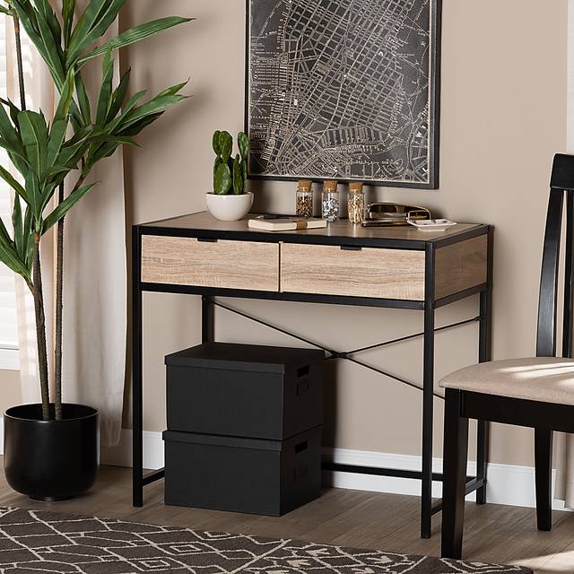 Baxer Brown Desk - Thumbnail - Image 2
