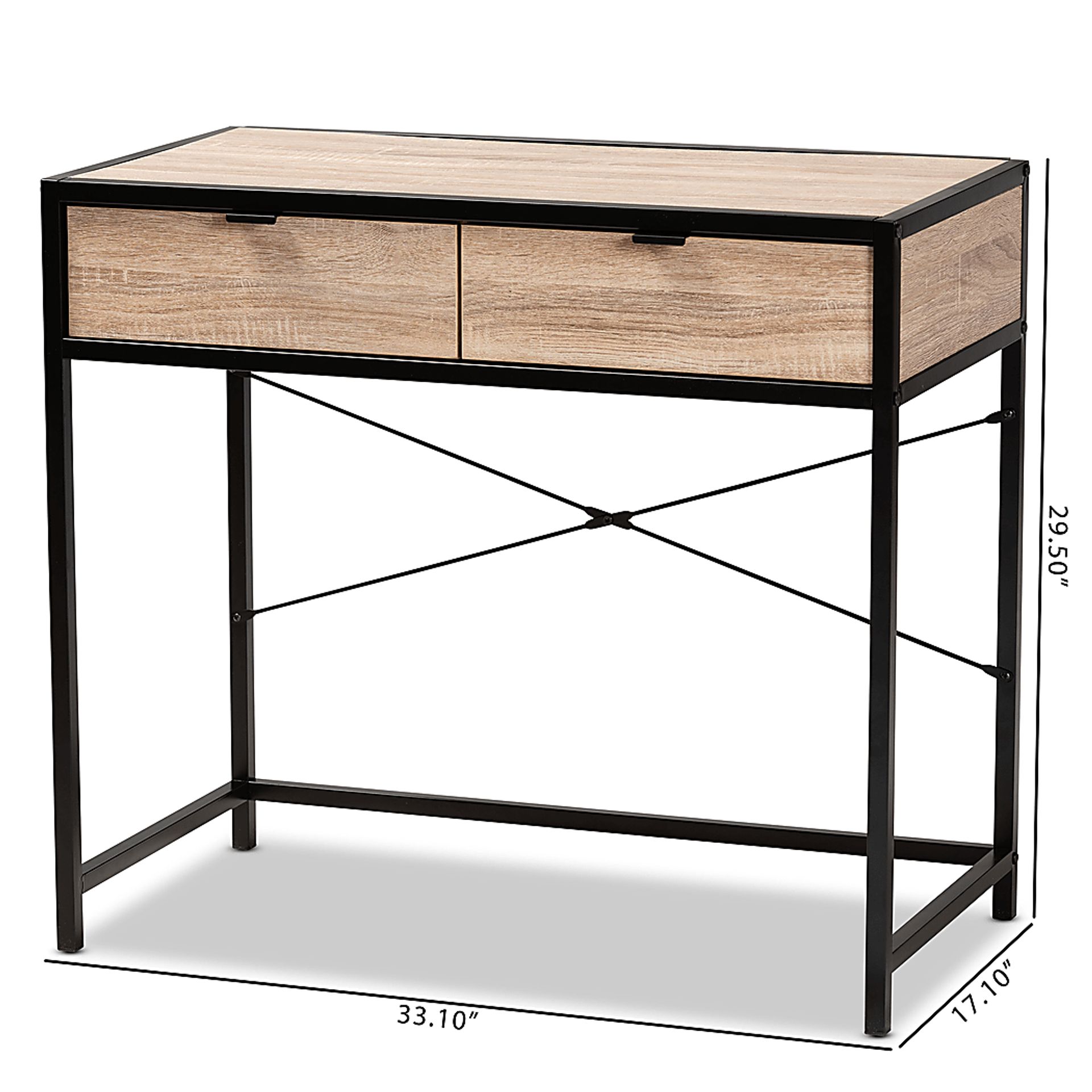 Baxer Brown Desk - Image 10