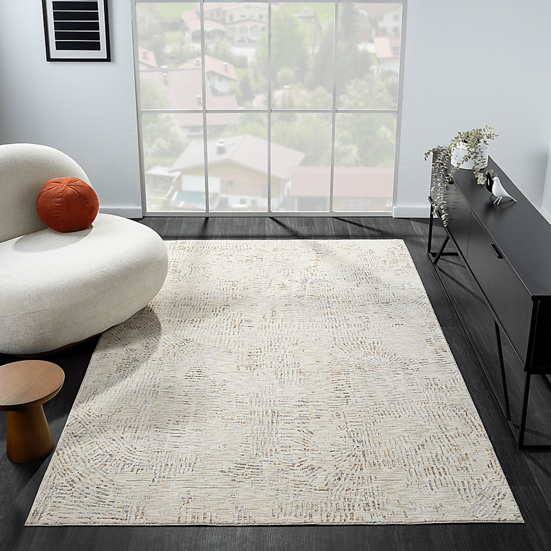 Baxmark Gray/Ivory 7'9 x 9'9 Rug - Image 2