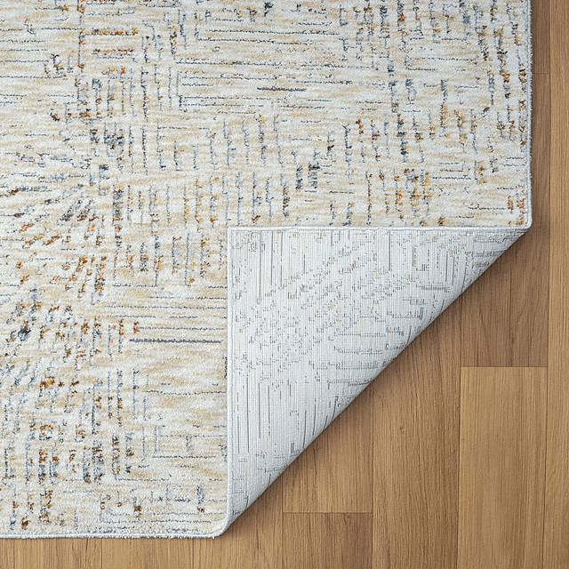 Baxmark Gray/Ivory 7'9 x 9'9 Rug - Thumbnail - Image 7