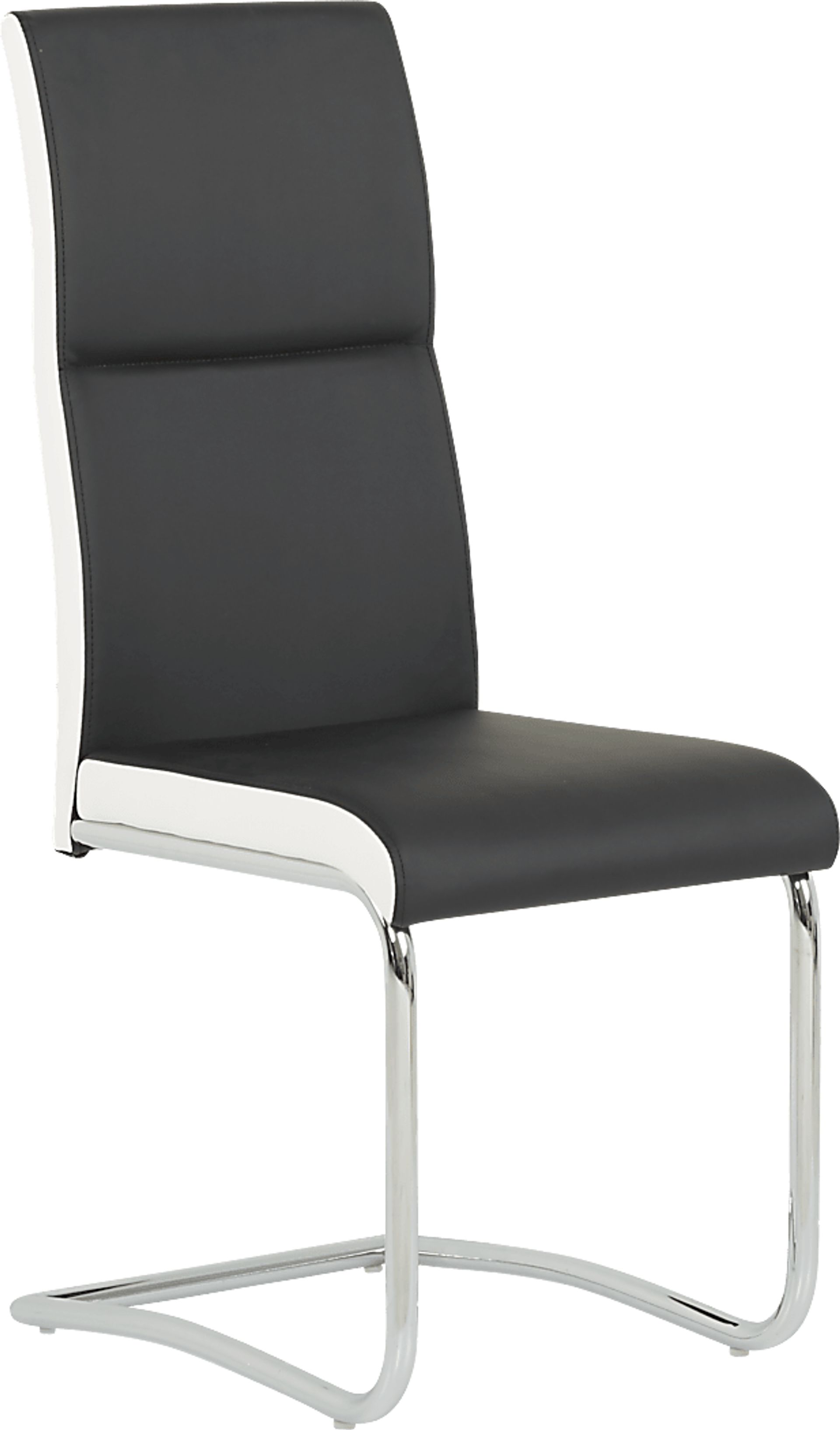 Bay City Silver 5 Pc Dining Room with Black Chairs - Image 3