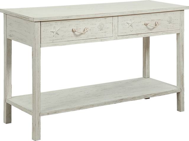Bay Life White Accent Table - Thumbnail - Image 1