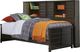 Bay Street Charcoal 5 Pc Twin Bookcase Daybed