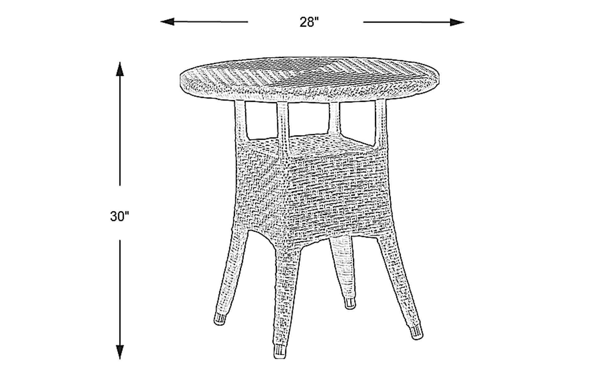 Dimension Image. Please refer to the Dimension Tab on this page for dimension details.