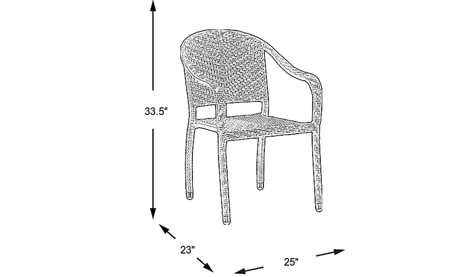 Dimension Image. Please refer to the Dimension Tab on this page for dimension details.