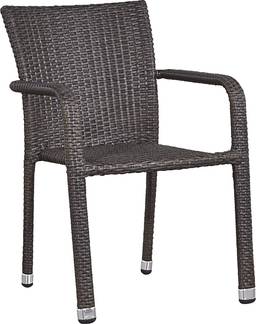 square back arm chair