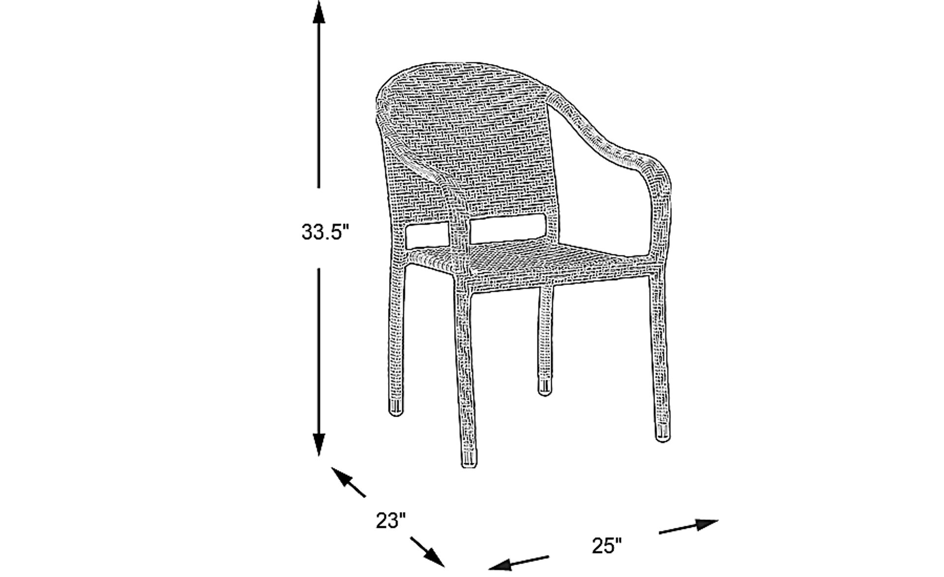 Dimension Image. Please refer to the Dimension Tab on this page for dimension details.