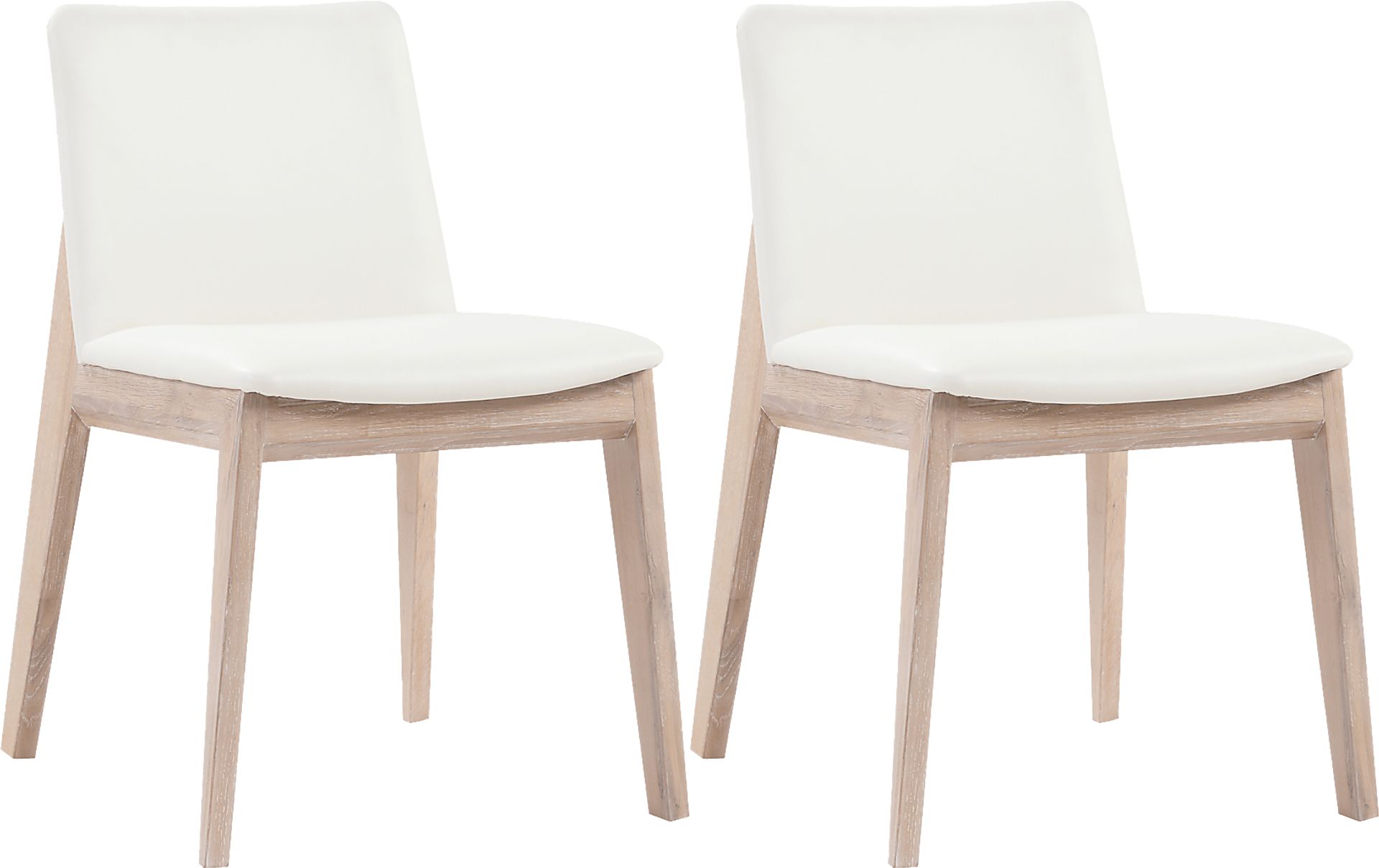 Bayard Way White Dining Chair, Set of 2 - Image 1