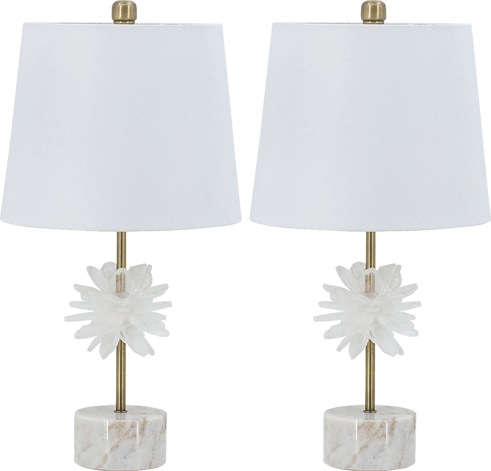 Bayberry Park White Lamp, Set of 2 - Image 1