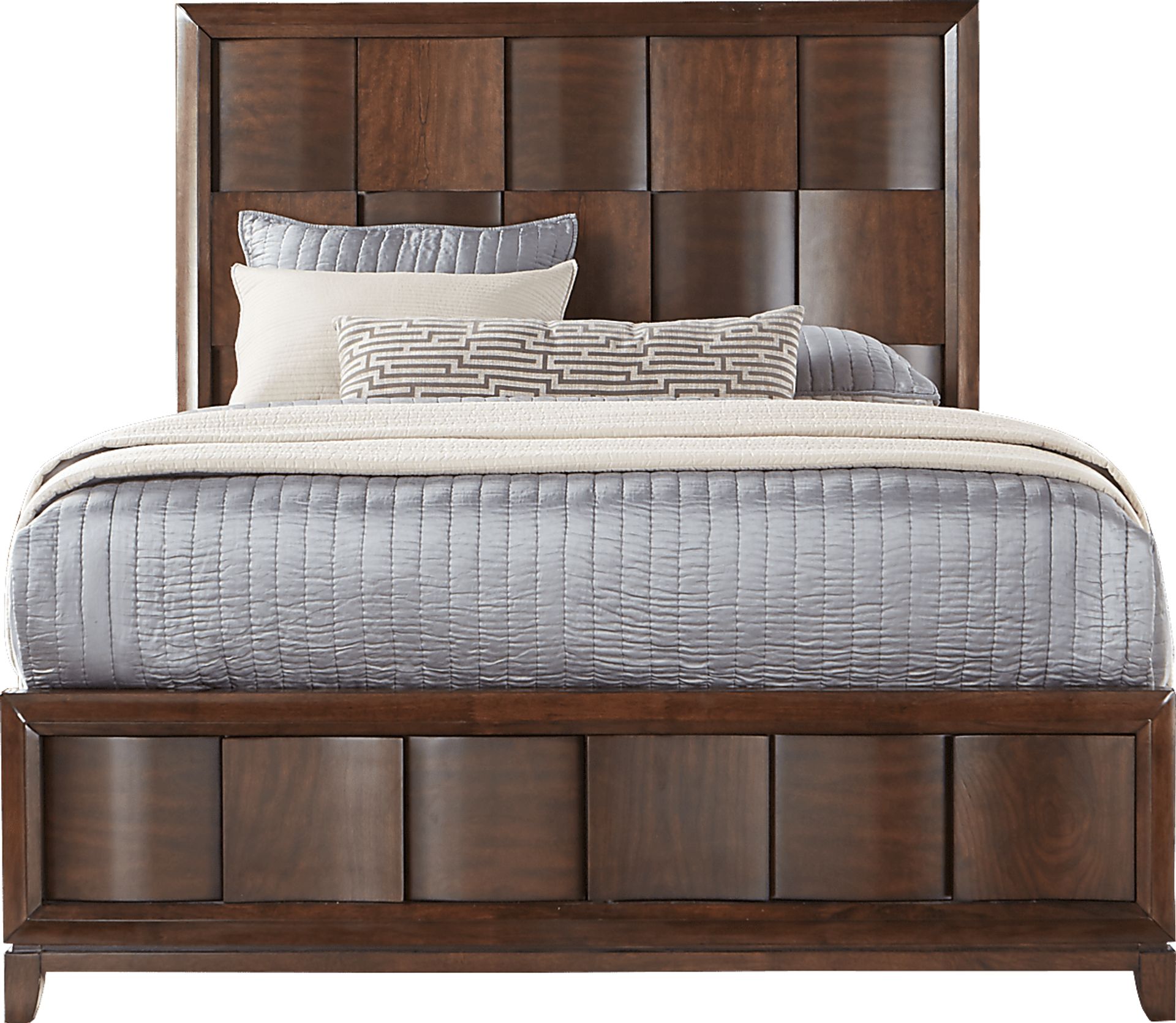 Baybrook Chestnut 3 Pc Queen Panel Bed - Image 1