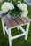 Bayfield Park Natural White and Mocha Outdoor Side Table