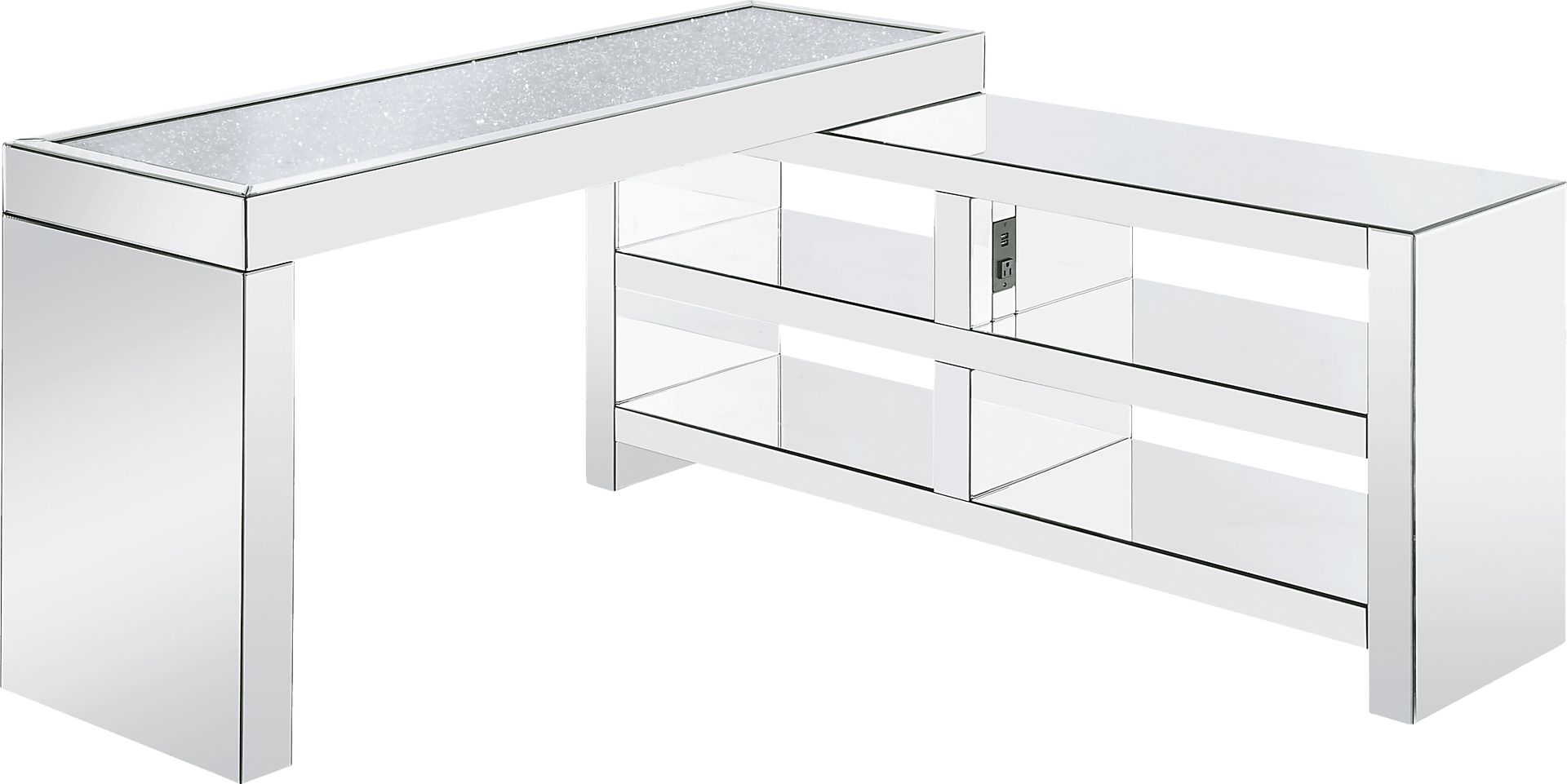 Baygarden Silver Desk - Image 1