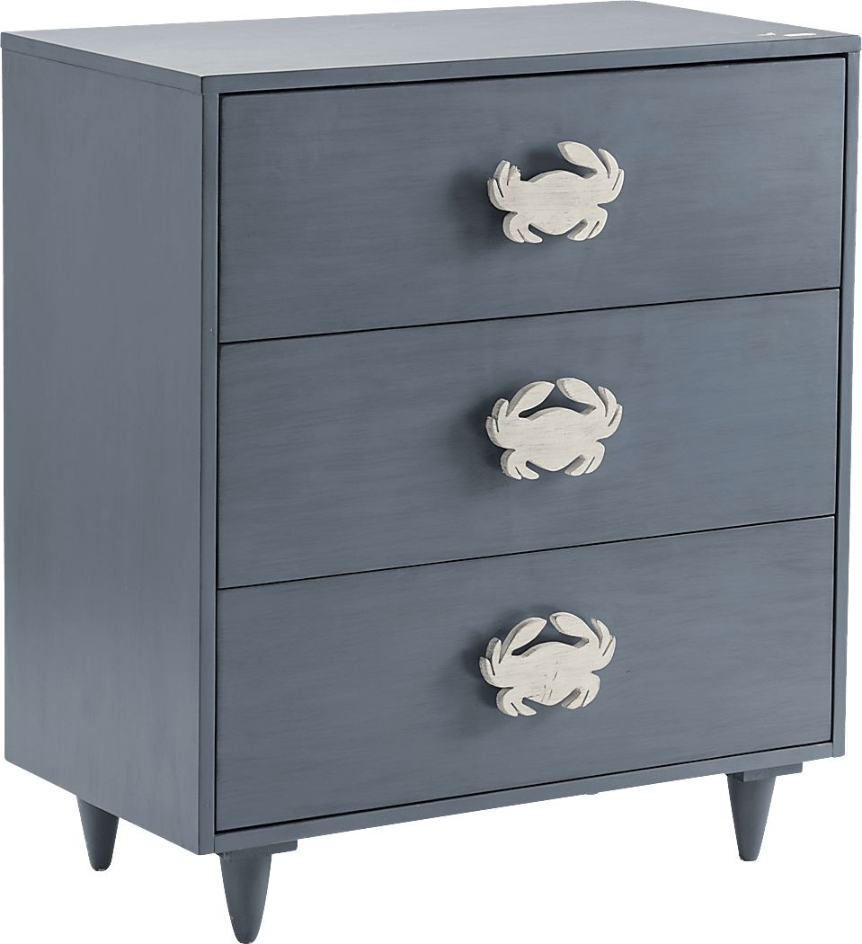 Baylane Blue Accent Cabinet