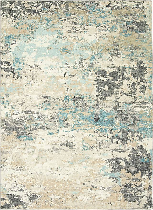 Baylants Blue 5' x 7' Rug - Thumbnail - Image 1