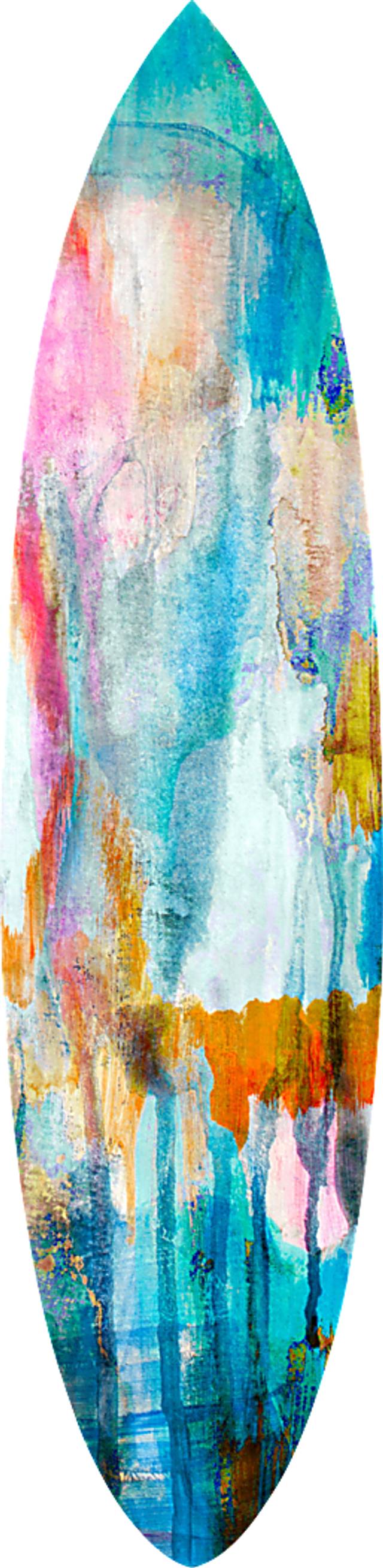 Bayler Blue Wall Decor - Thumbnail - Image 1