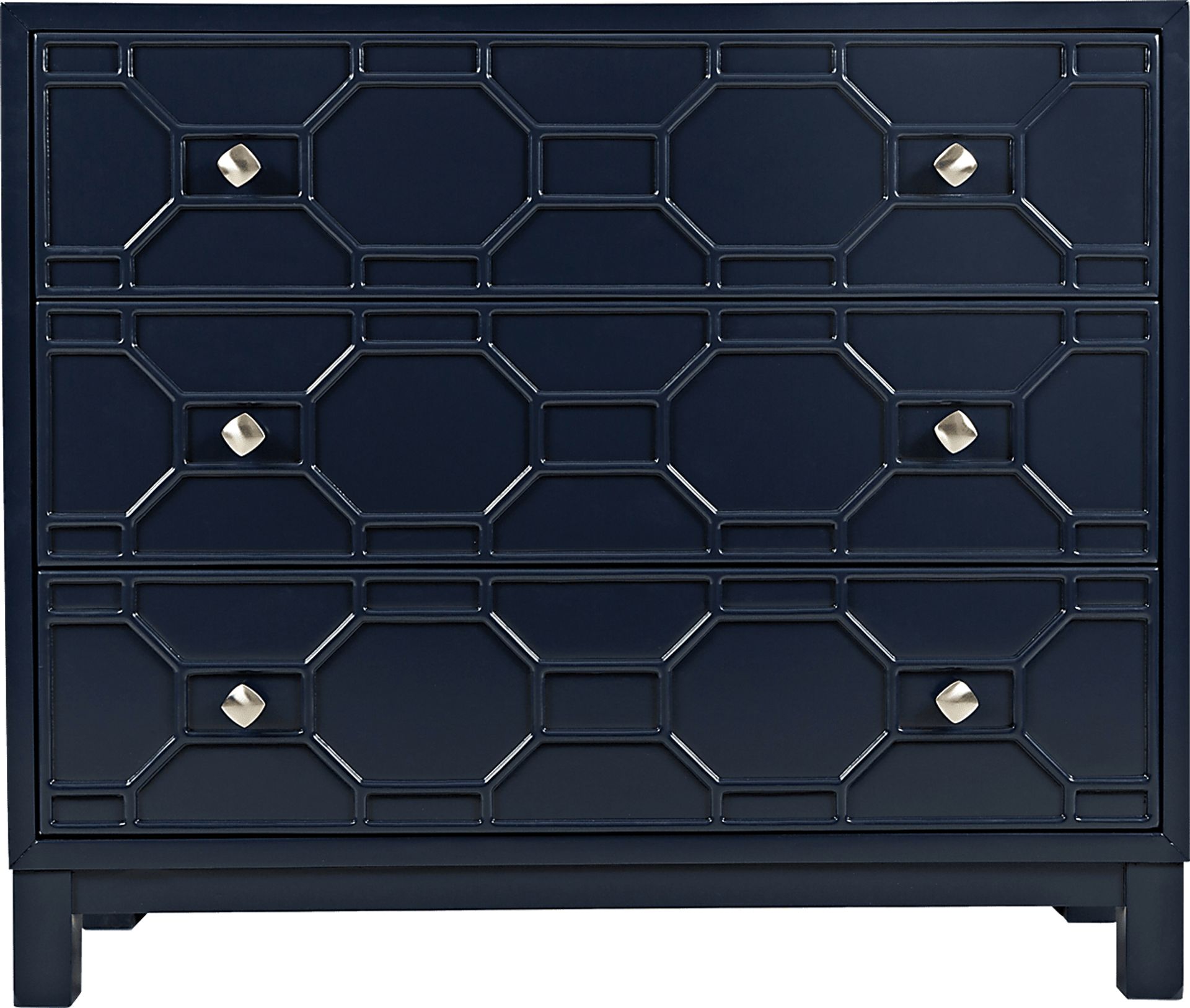 Bayley Navy Accent Cabinet - Image 2