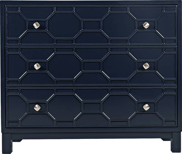 Bayley Navy Accent Cabinet - Thumbnail - Image 3