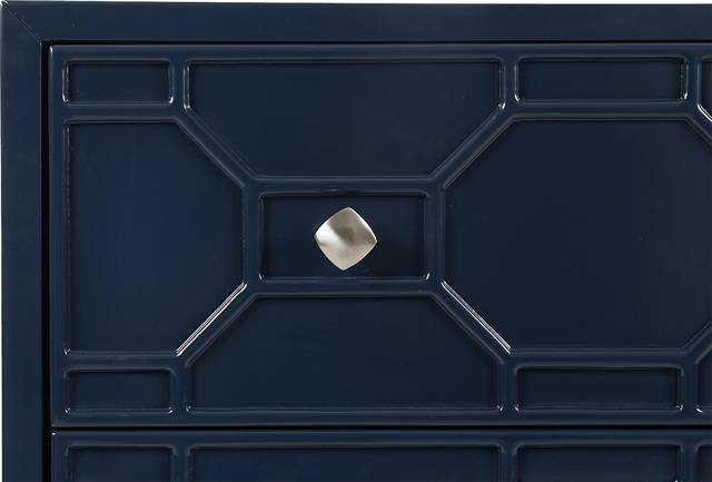 Bayley Navy Accent Cabinet - Thumbnail - Image 5