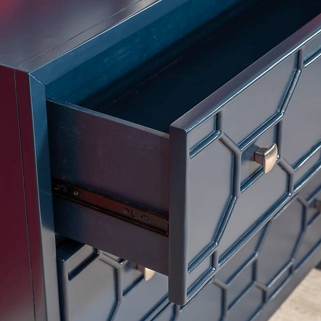 Bayley Navy Accent Cabinet - Thumbnail - Image 9