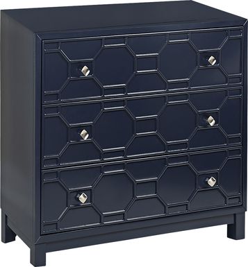 Bayley Navy Accent Cabinet