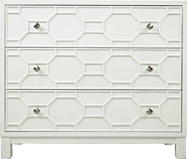 Bayley White Accent Cabinet - Thumbnail - Image 2