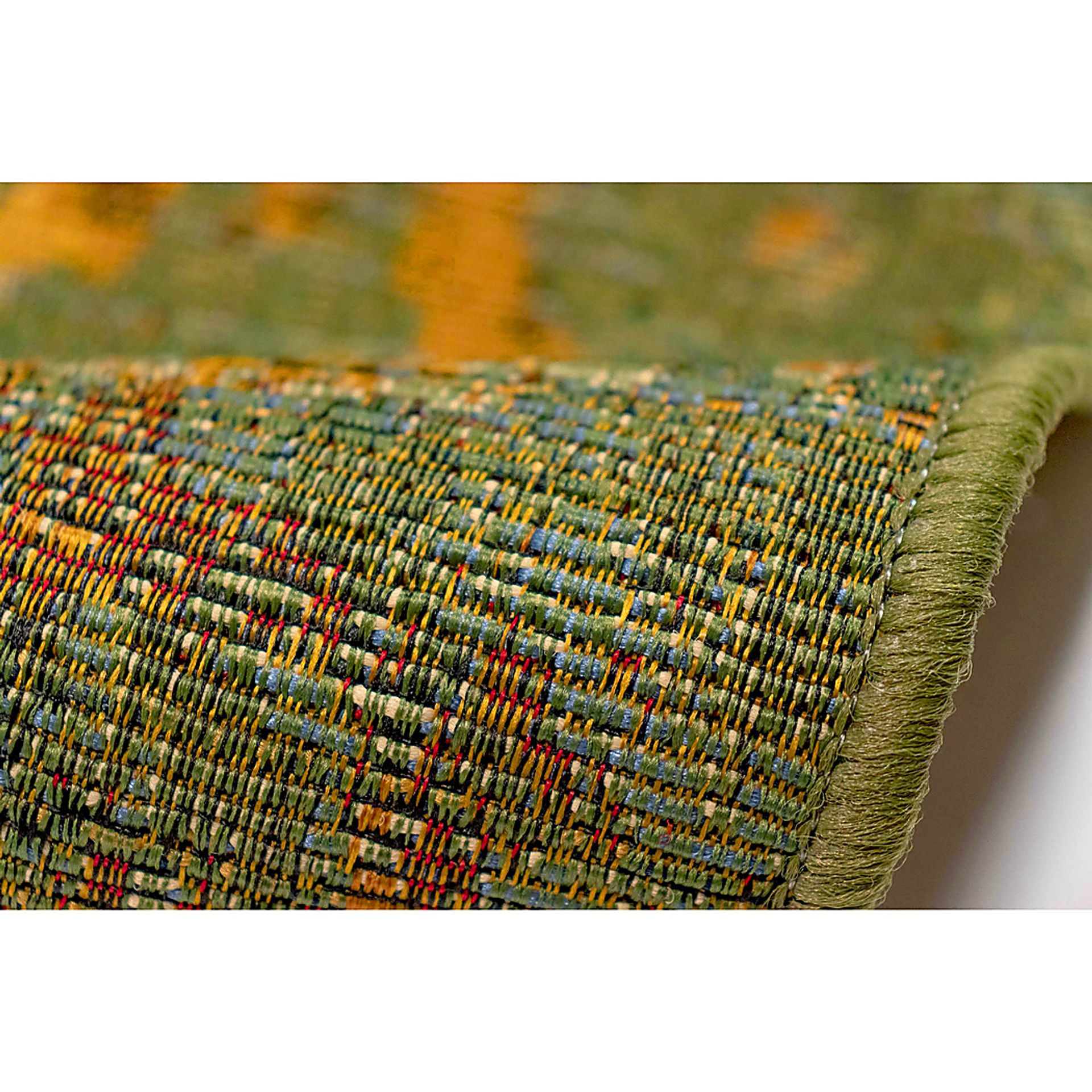 Baylin Green 6'6 x 9'4 Indoor/Outdoor Rug - Image 3
