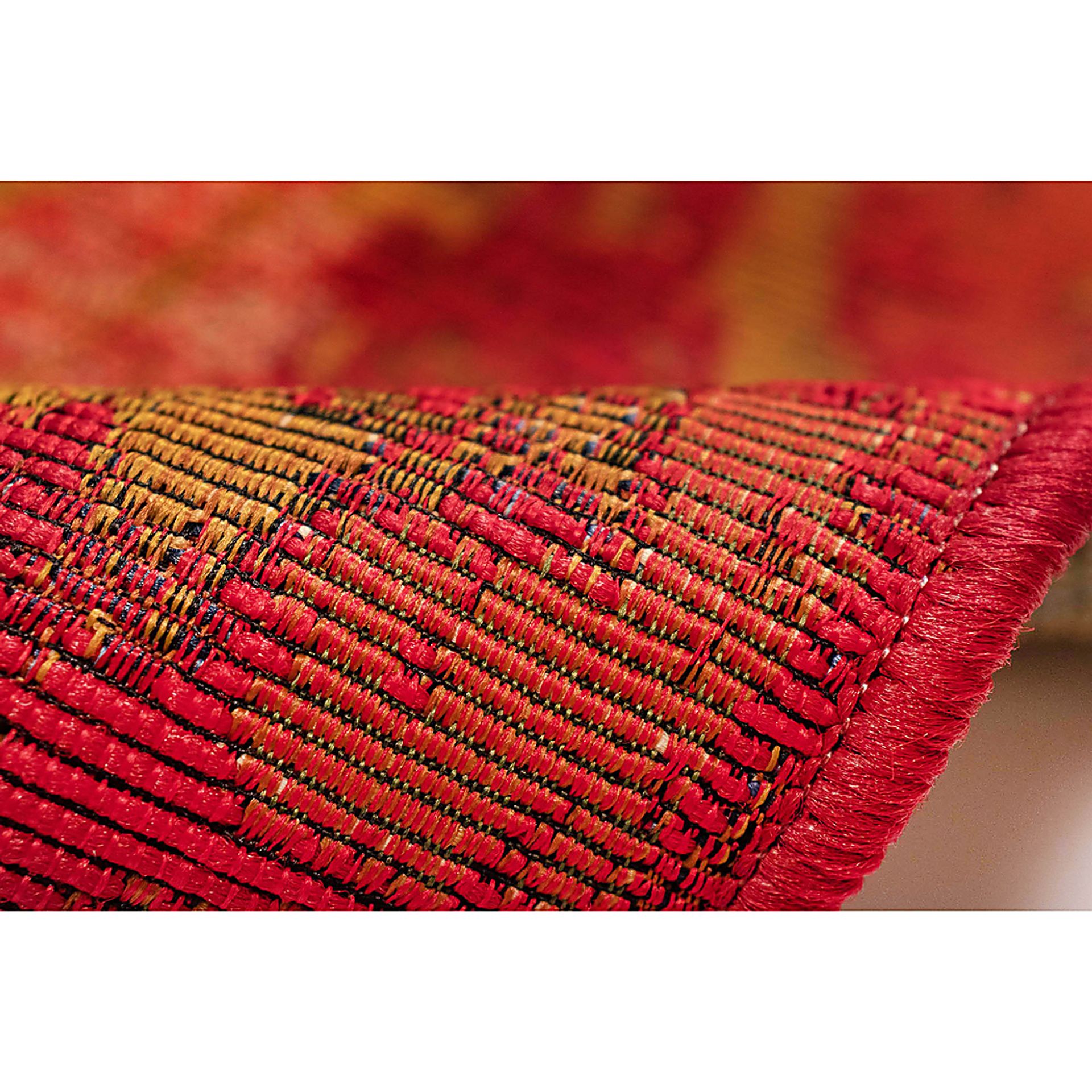 Baylin Orange 7'10 x 9'10 Indoor/Outdoor Rug - Image 3