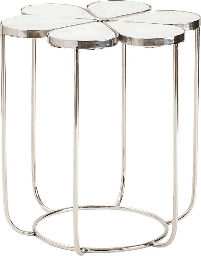 Bayliss White Accent Table - Thumbnail - Image 1