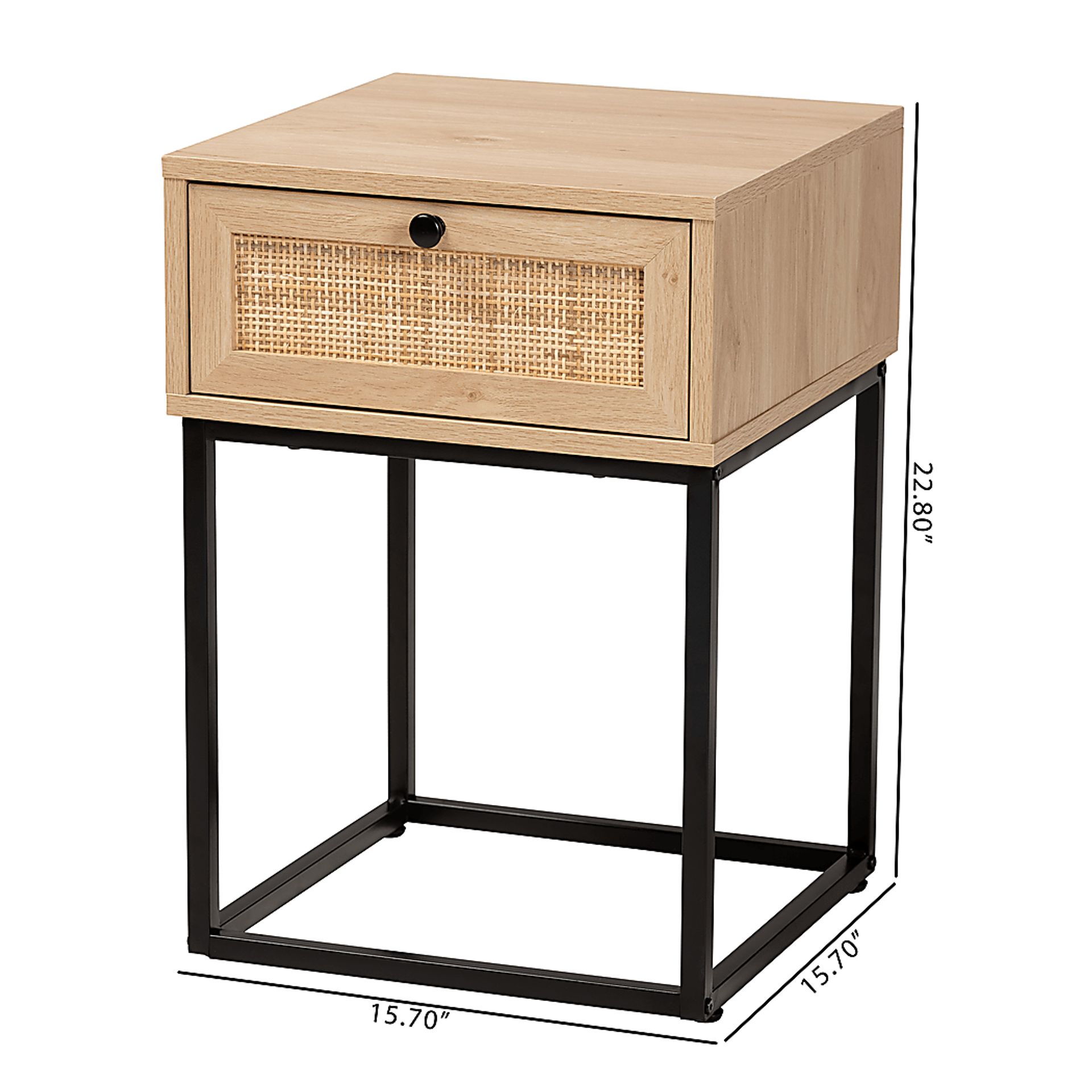 Baylite Brown Nightstand - Image 10