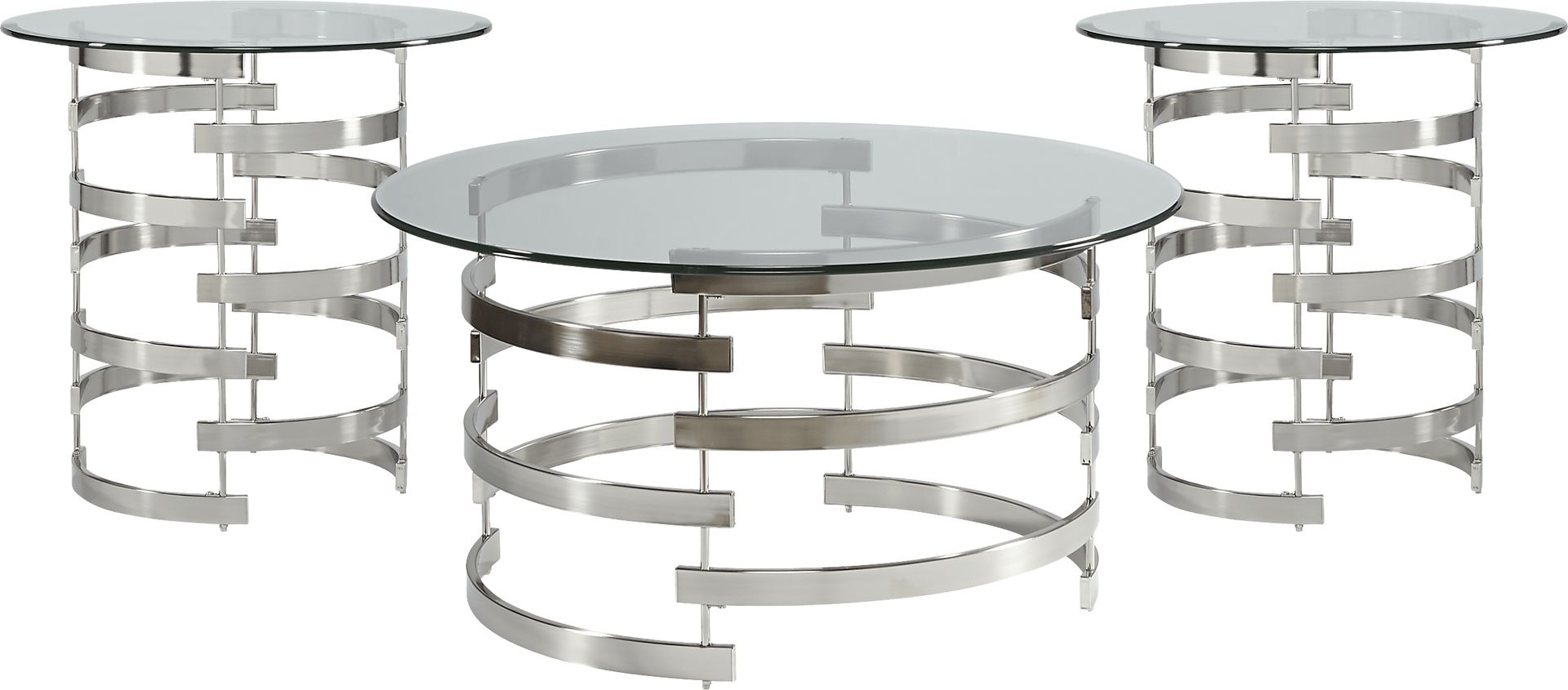 Baylor Metal 3 Pc Table Set - Image 1