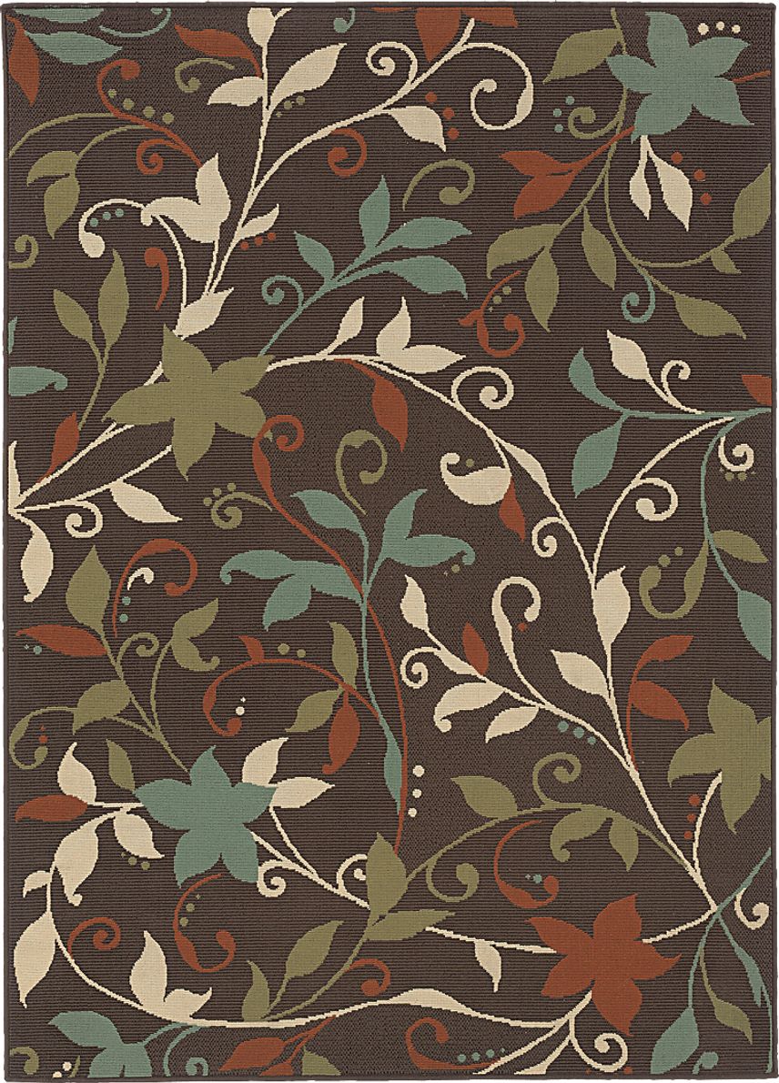 Baymeadows Green 7'10 x 10'10 Indoor/Outdoor Rug
