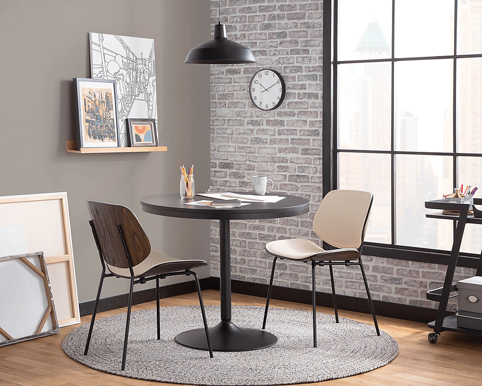 Baynard Black Dining Table - Image 11