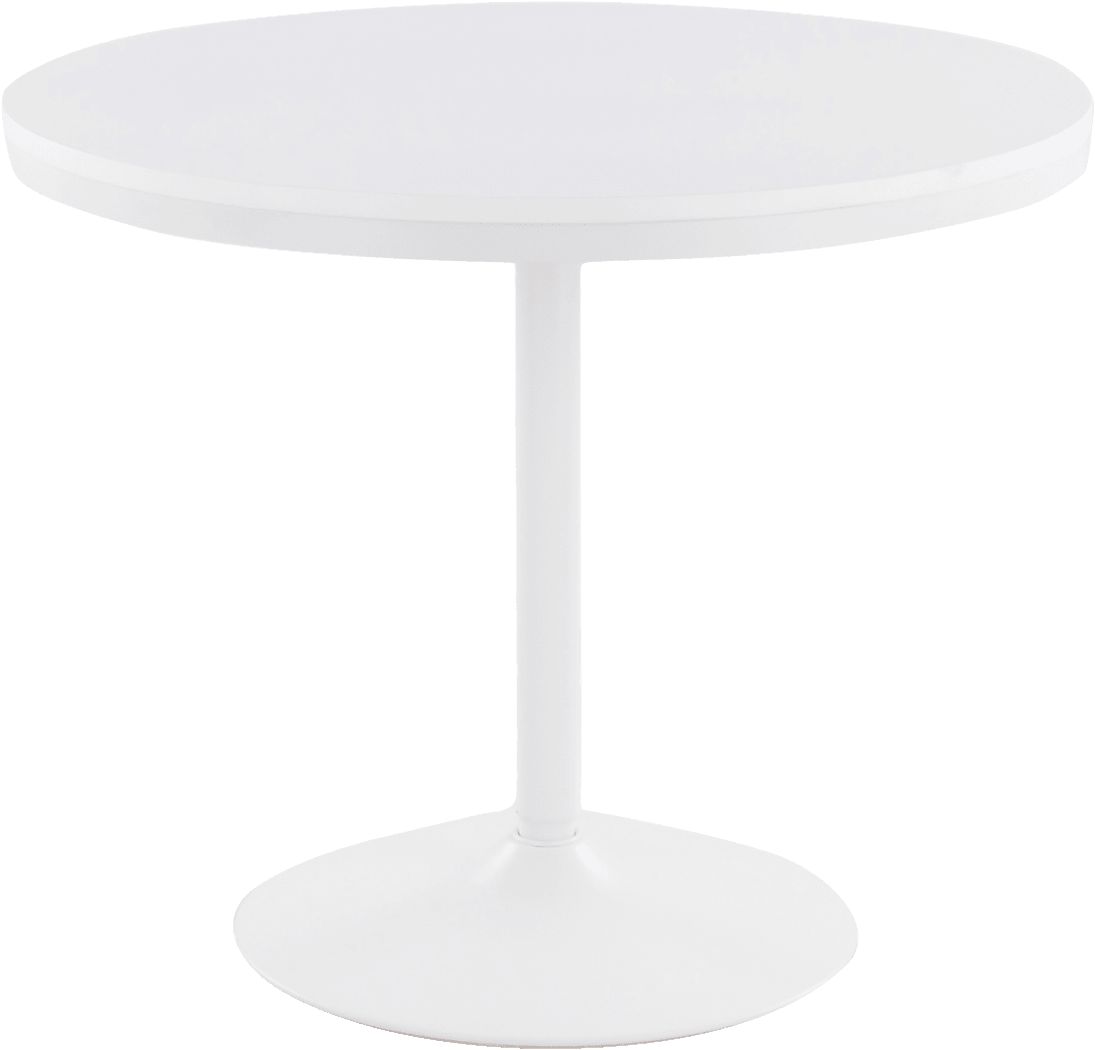 Baynard White Dining Table