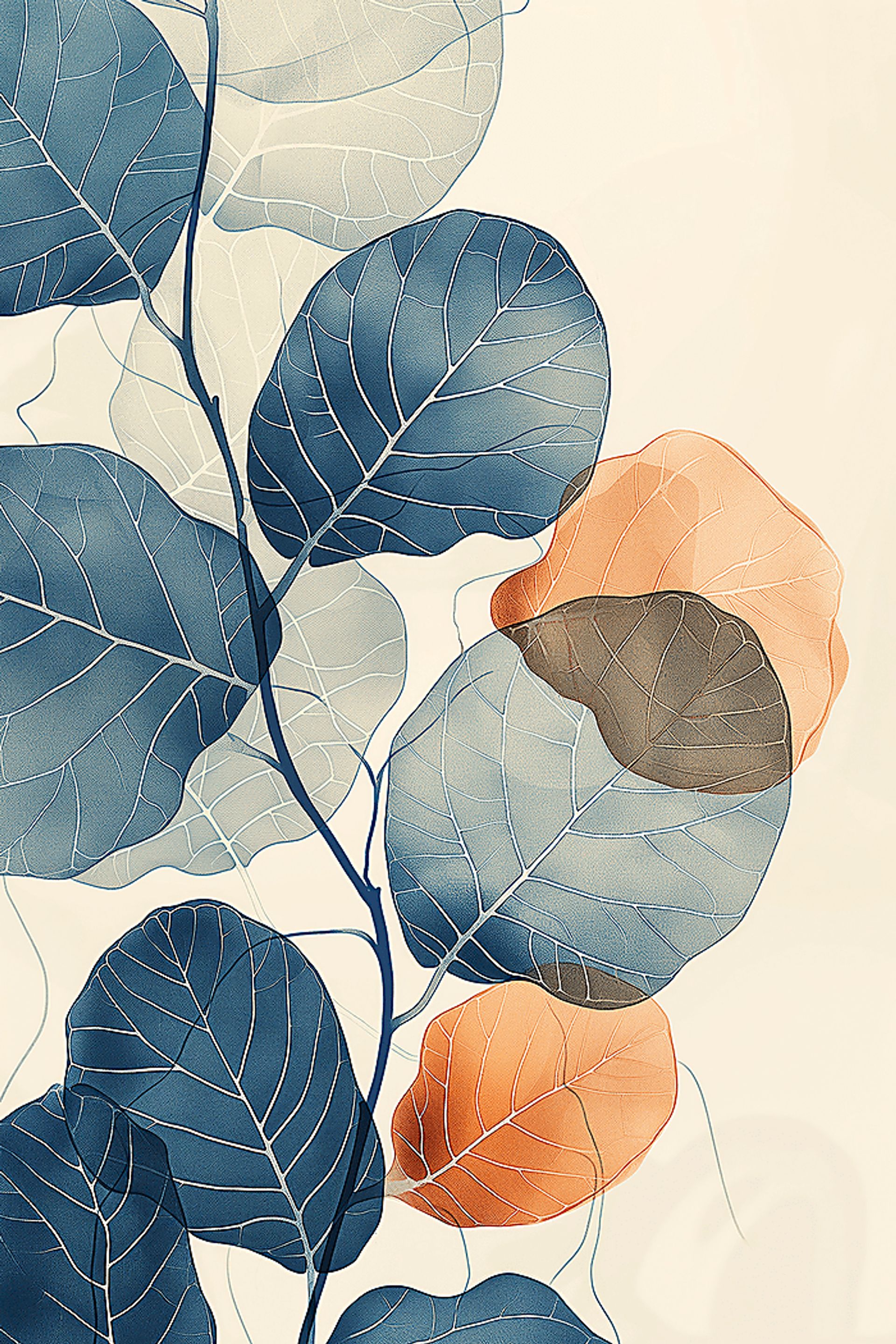 Baynton Blue Artwork - Image 1