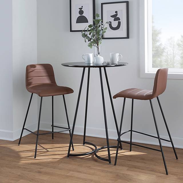 Bayouwood II Camel Counter Height Stool, Set of 2 - Thumbnail - Image 2