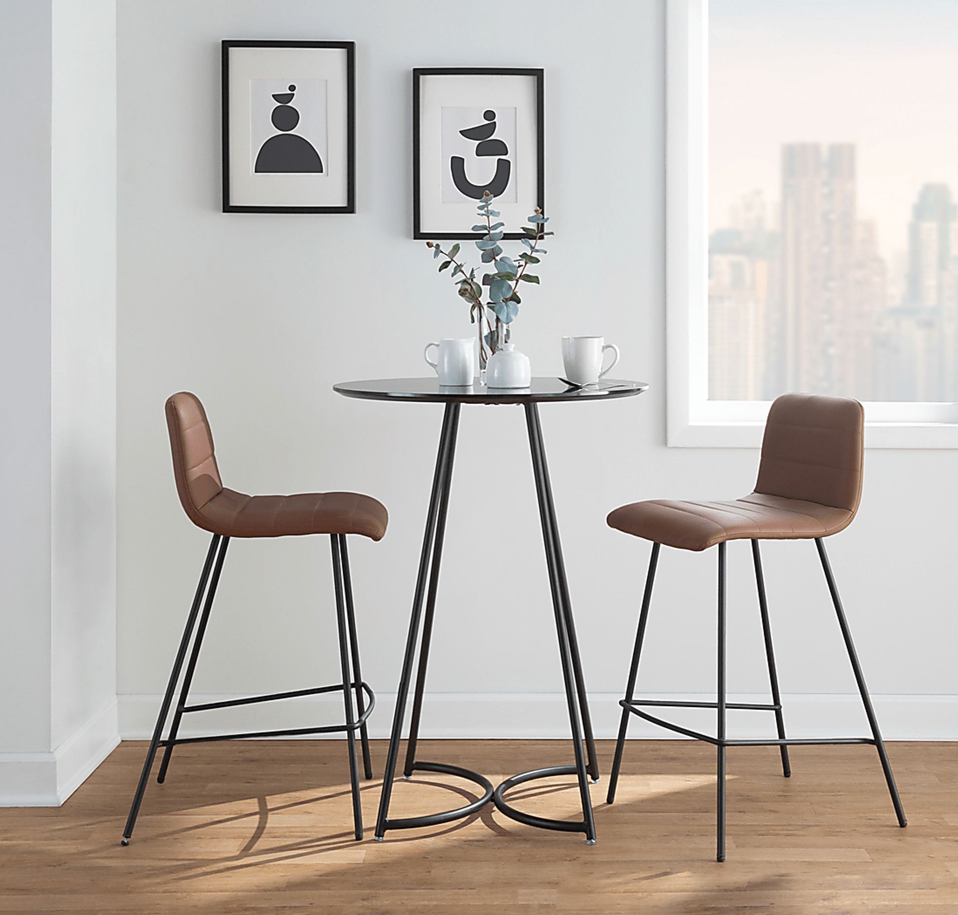Bayouwood II Camel Counter Height Stool, Set of 2 - Image 3