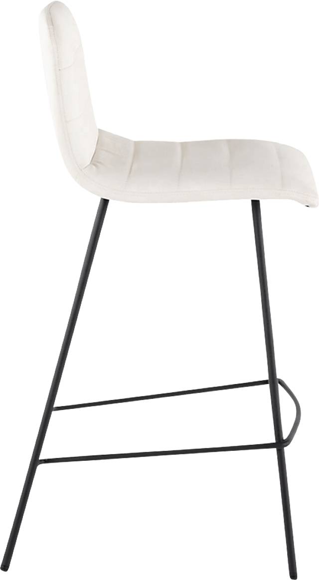 Bayouwood II White Counter Height Stool, Set of 2 - Thumbnail - Image 4