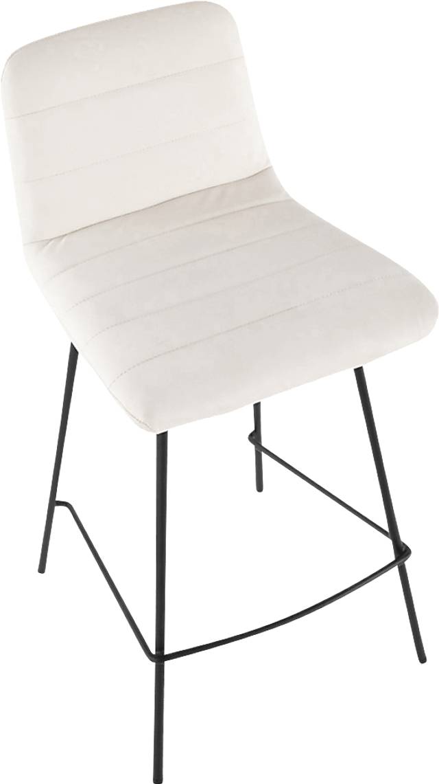 Bayouwood II White Counter Height Stool, Set of 2 - Thumbnail - Image 8