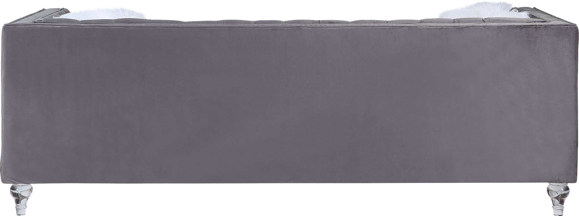 Bayporte Gray Sofa with Two Pillows - Image 4