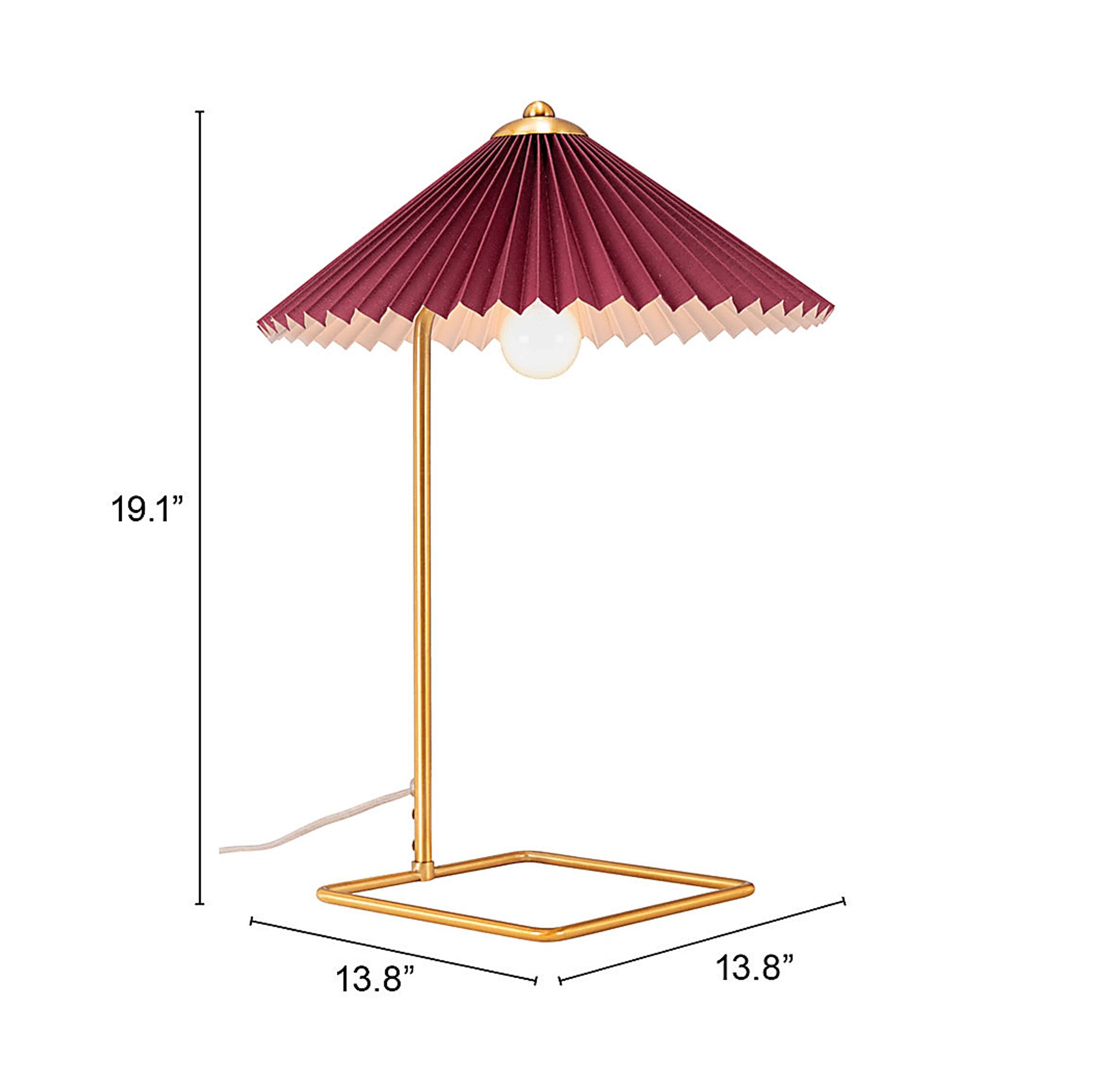 Bayse Bay Red Lamp - Image 9