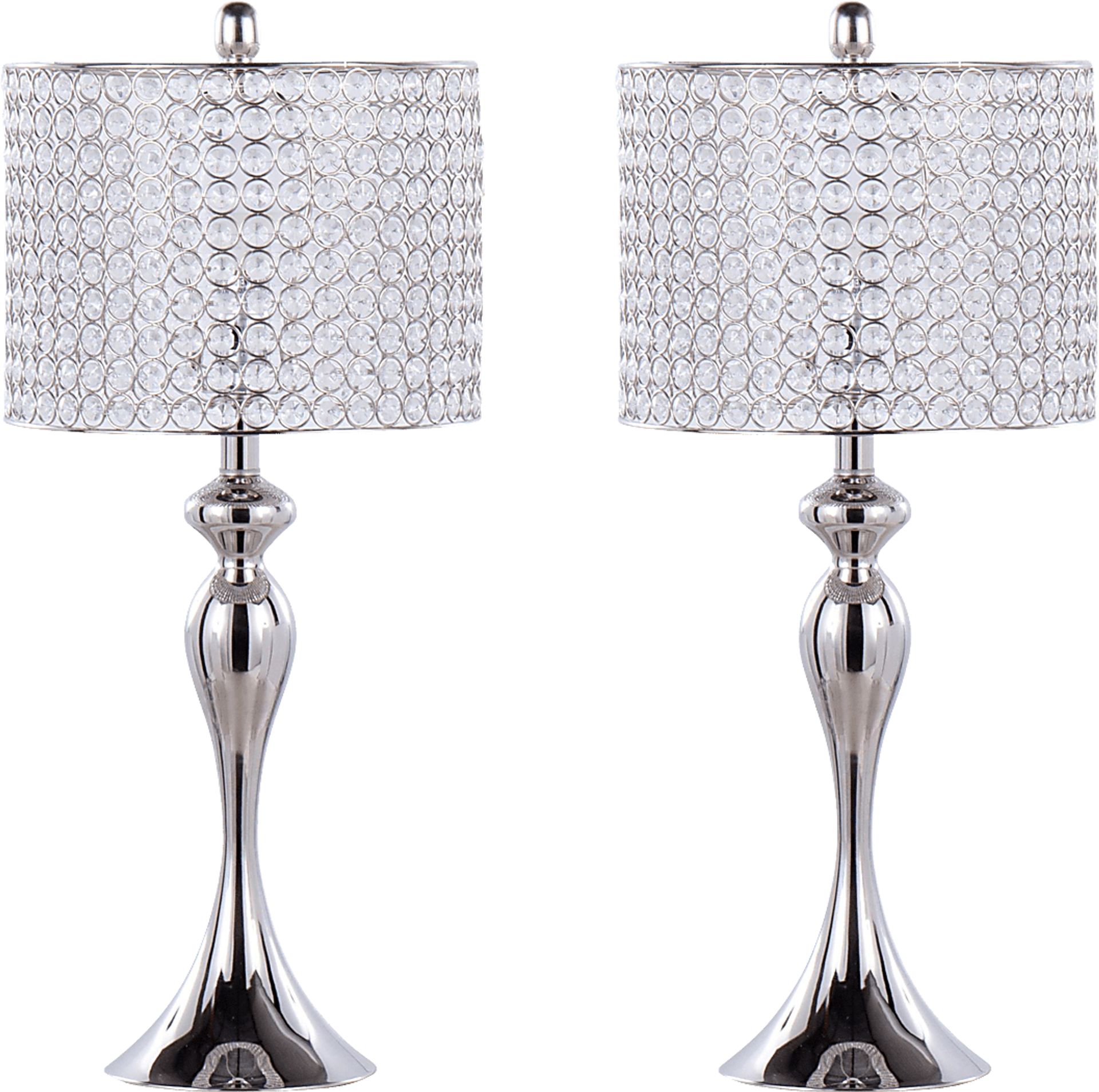 Bayshore Avenue Silver Lamp - Image 1