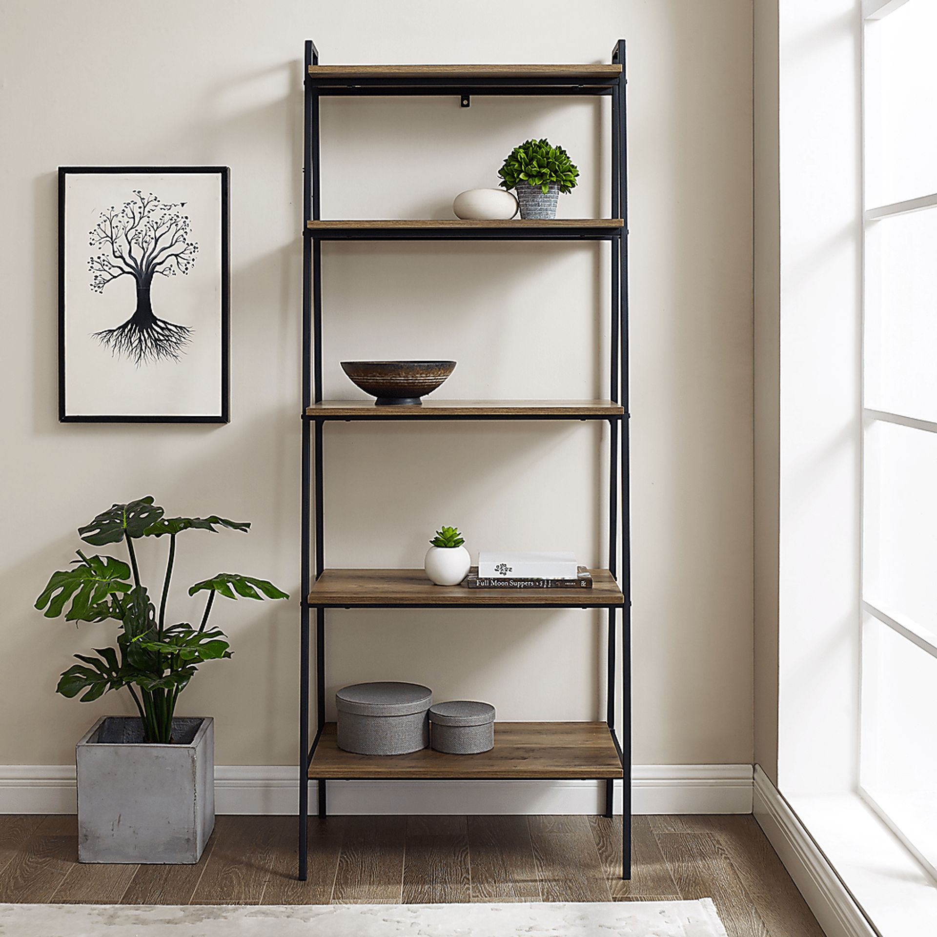 Baywind Oak Bookcase - Image 3
