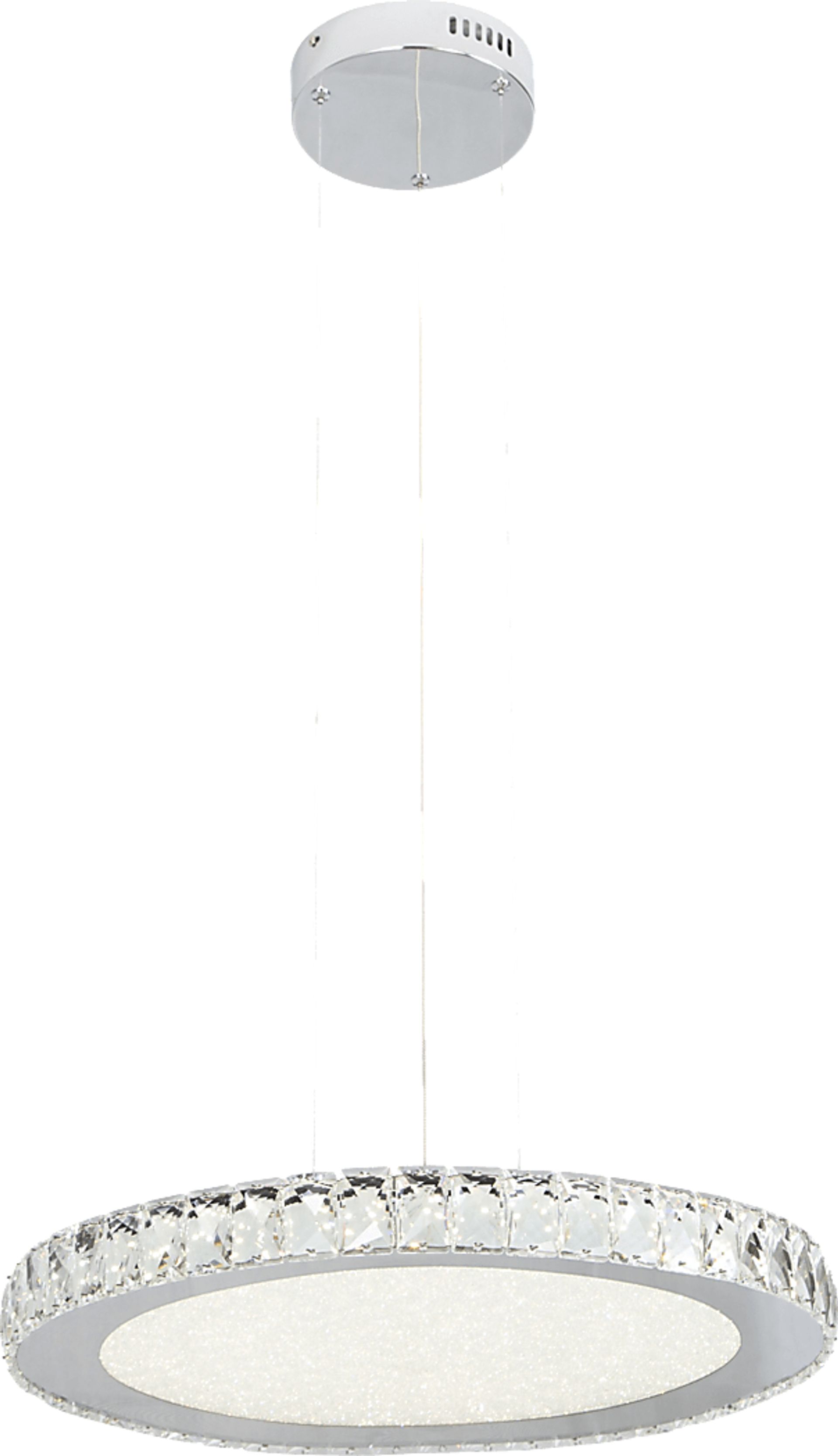 Baywood Circle Nickel Chandelier - Image 1