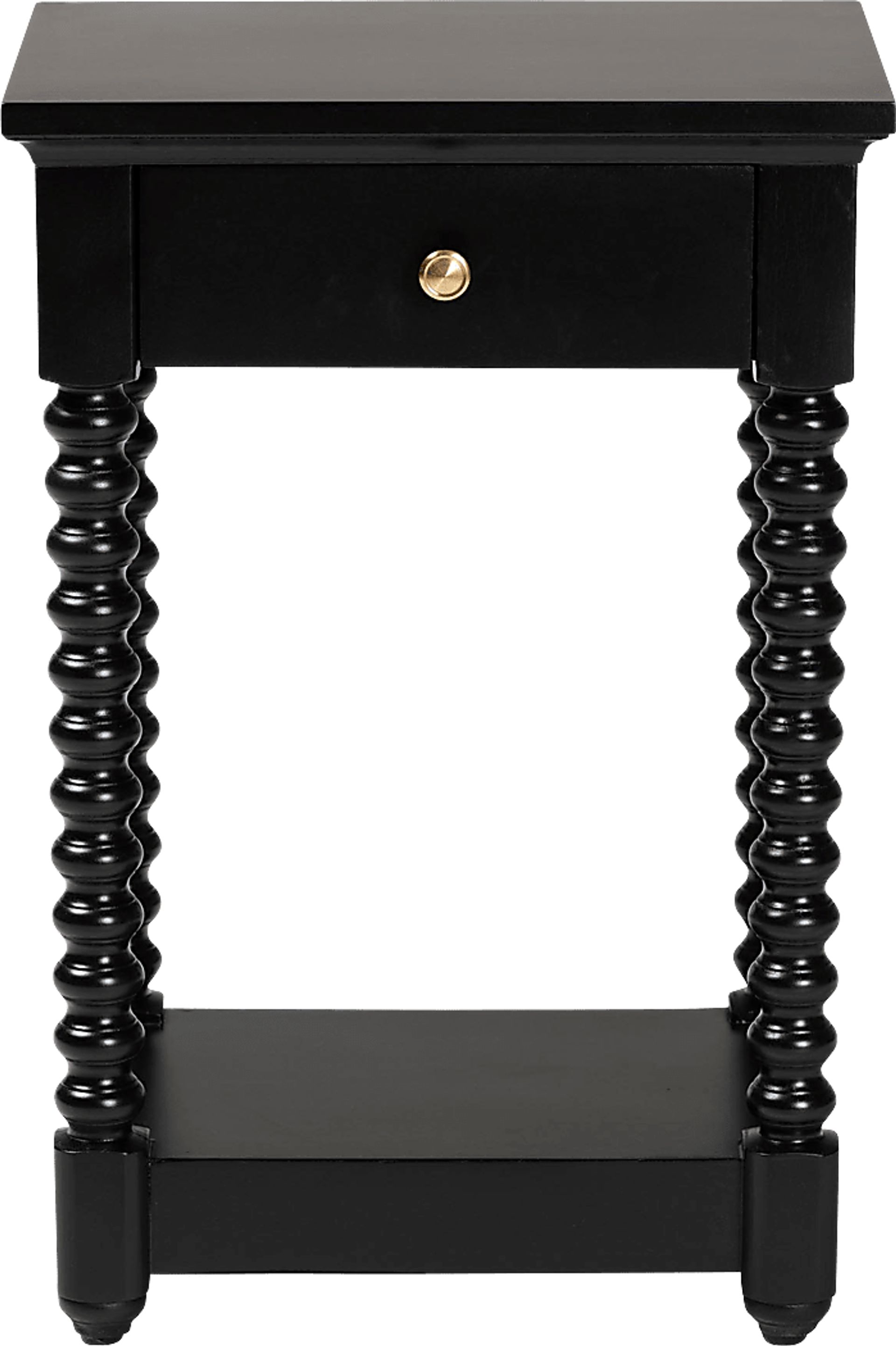 Bazan Black Nightstand - Image 6