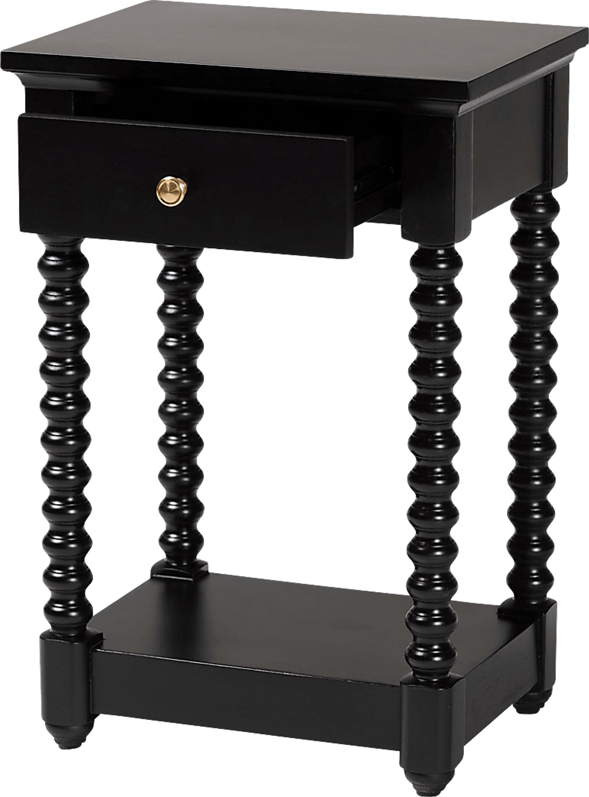 Bazan Black Nightstand - Image 7