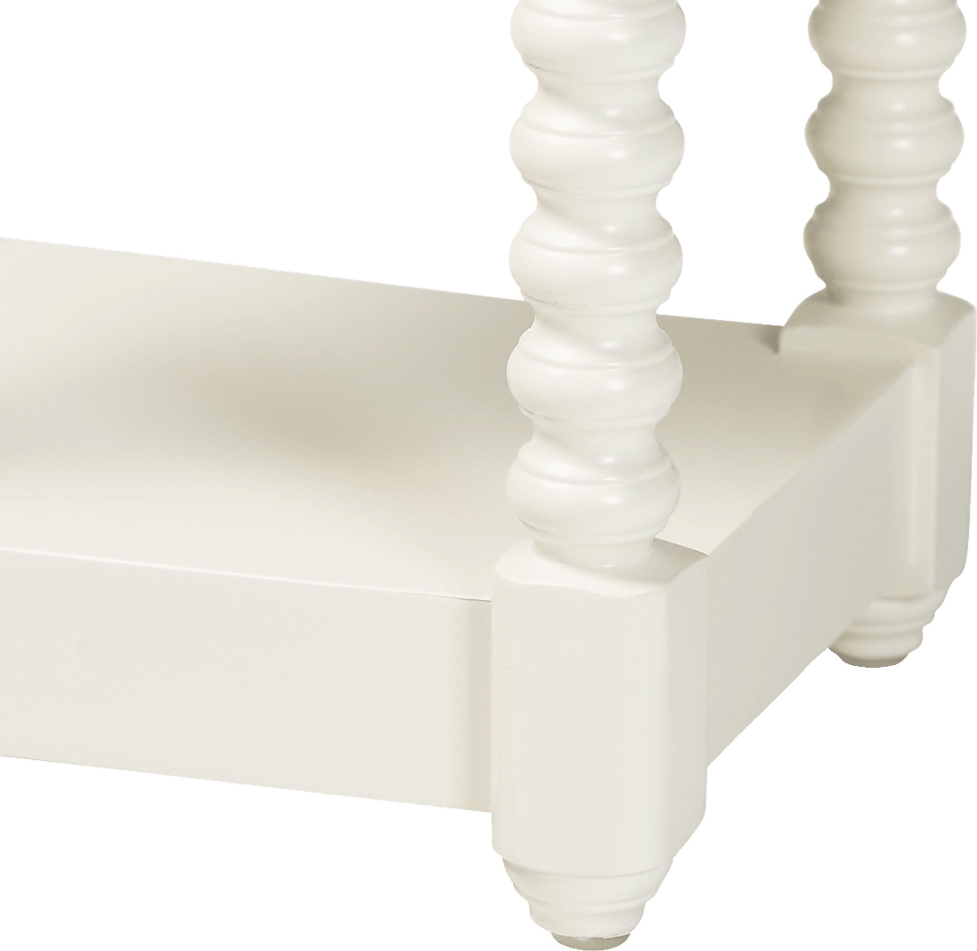 Bazan White Nightstand - Image 3