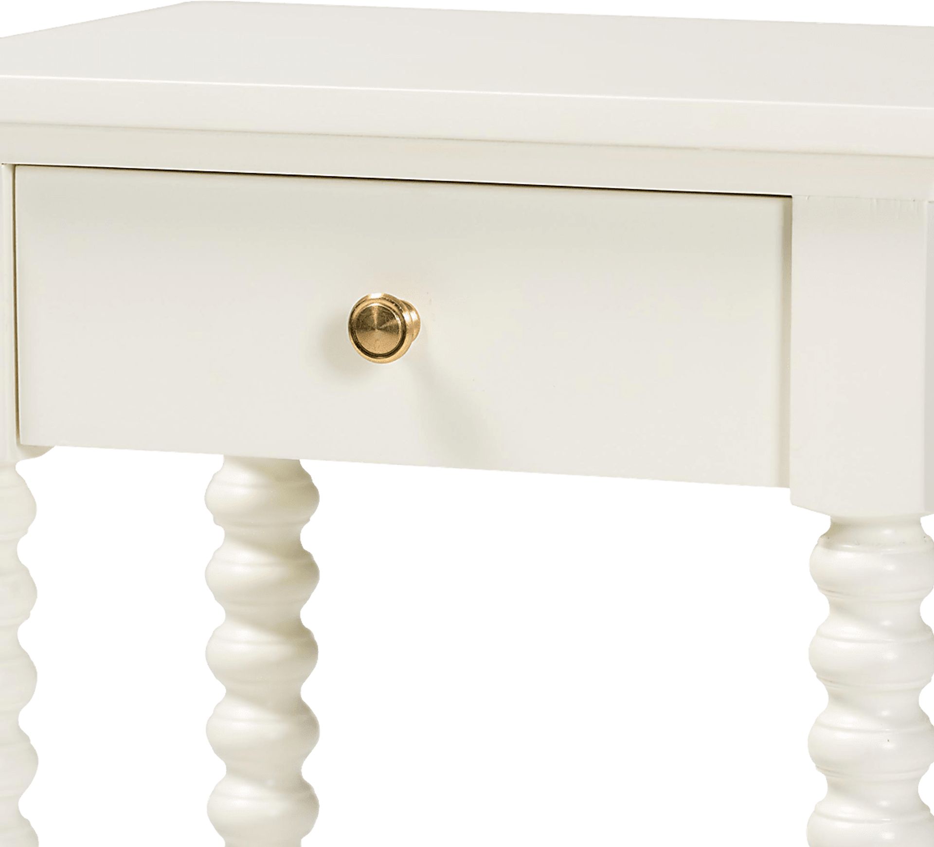 Bazan White Nightstand - Image 6