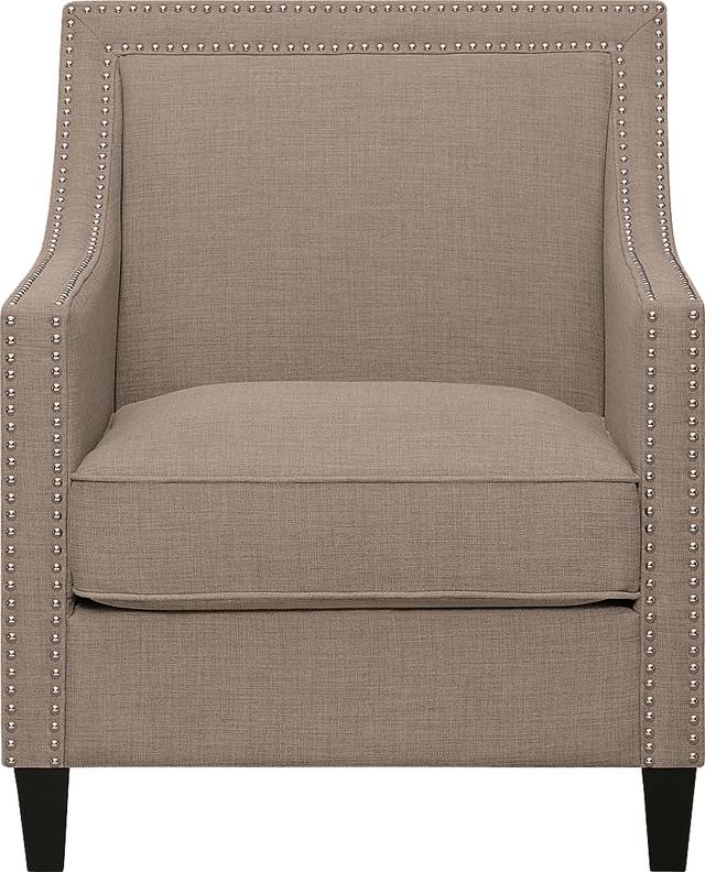 Bazemore Beige Accent Chair - Thumbnail - Image 4