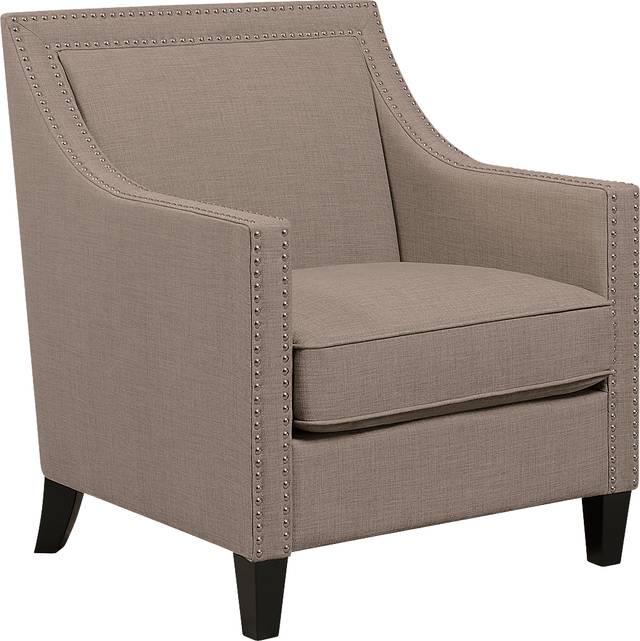 Bazemore Beige Accent Chair - Thumbnail - Image 1
