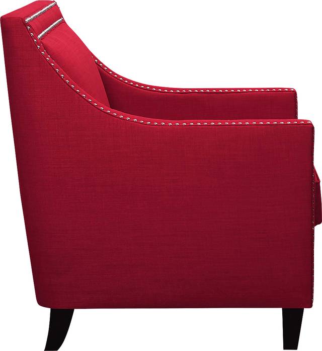 Bazemore Berry Accent Chair - Thumbnail - Image 4